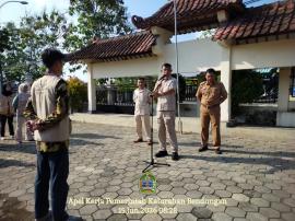 PANEWU KARANGMOJO, MONITORING APEL KERJA DI KALURAHAN BENDUNGAN